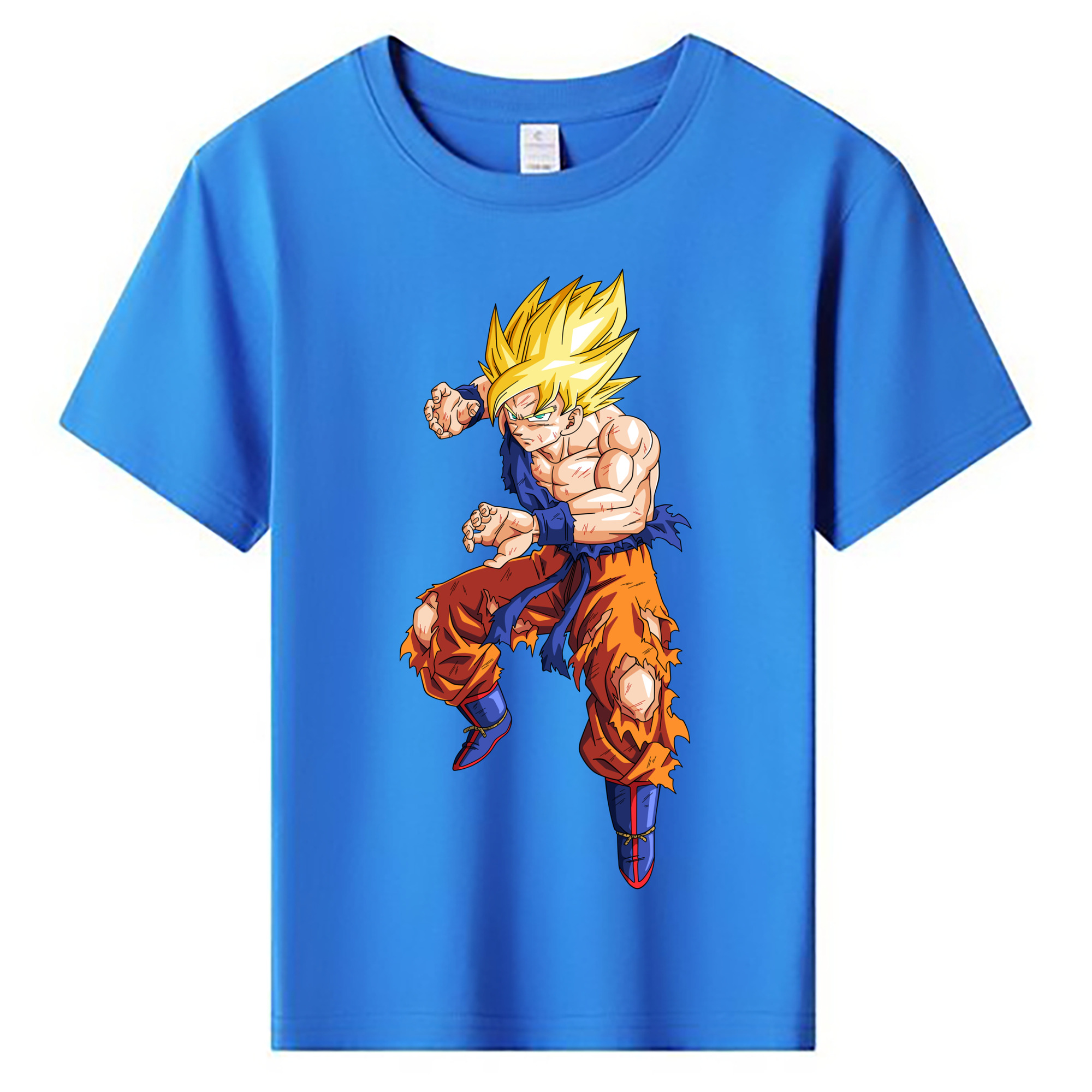 （画像用） ドラゴンボール 孫悟空（そん ごくう）Son Goku カカロット DRAGON BALL Kakarotto 綿100％キッズTシャツ（フロントプリント）